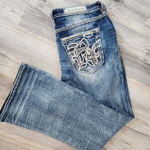 Rock Revival⭐️Kelcie Curvy Highrise Bootcut Jeans NWOT
